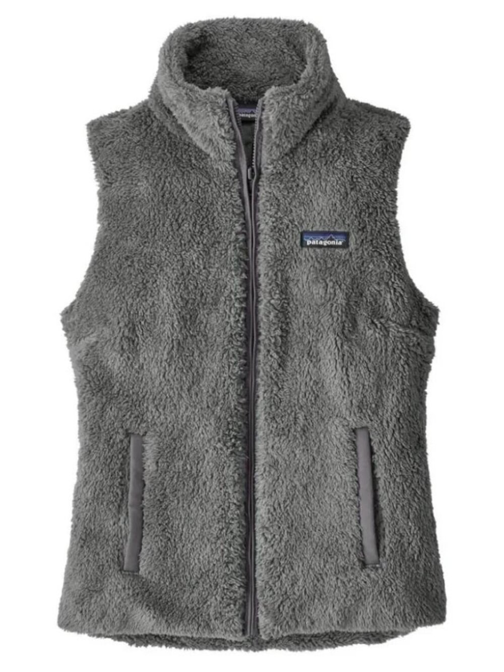 Patagonia Women's Los Gatos Fleece Vest in Gray Size Medium